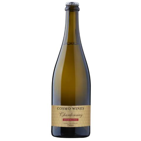 Cosmo Wines, sparkling chardonnay, non-vintage. Medal winner. 90 points Halliday. Cellar Door or on-line $40