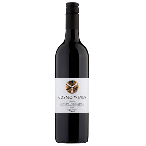 Cosmo Wines 2019 Estate Cabernet Sauvignon/ Merlot/ Cabernet Franc 6 Pack
