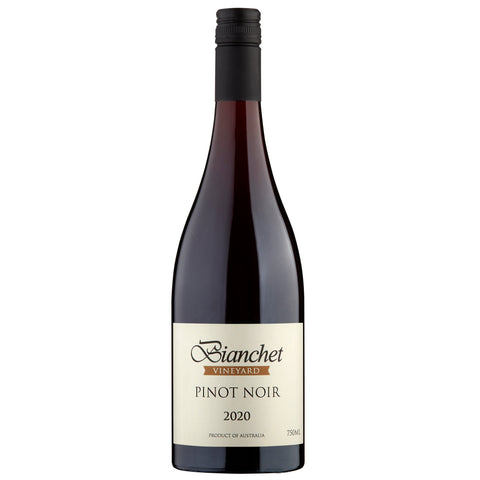 Bianchet Vineyard 2020 Pinot Noir. Cellar Door and on-line $40