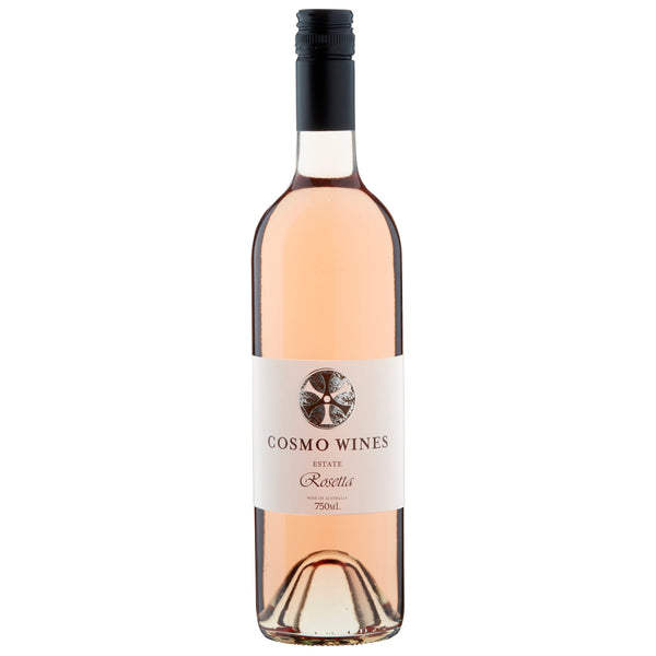Cosmo Wines Rosetta. Yarra Valley dry rose wine. Shiraz and pinot noir. Cellar Door and on-line. $25
